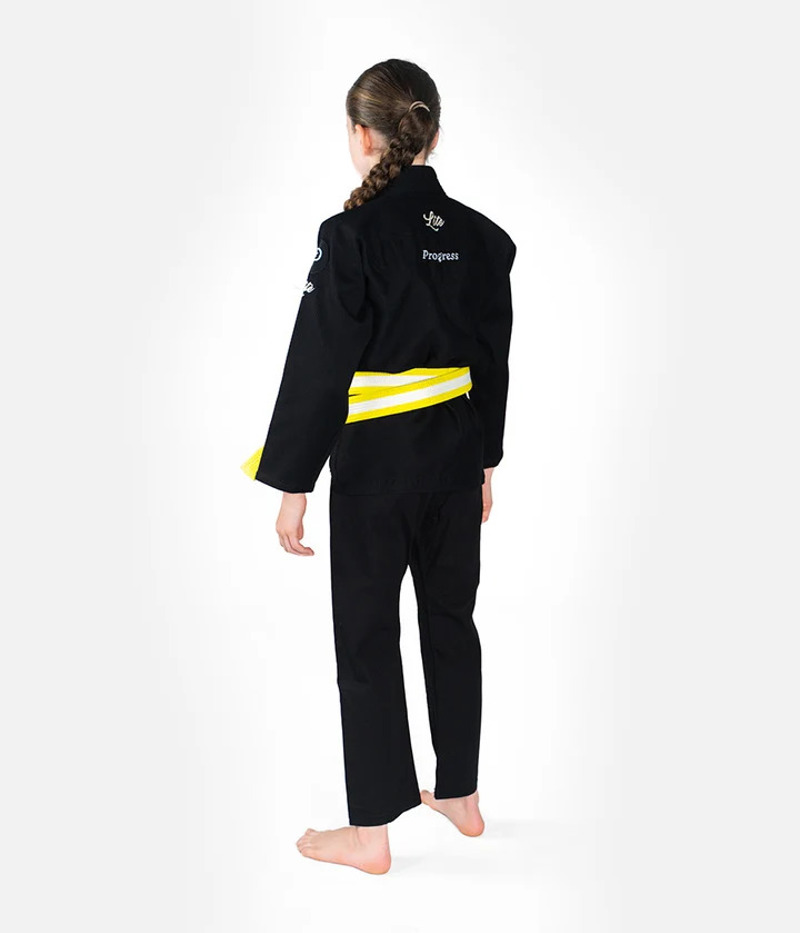 Progress Kids M6 lite Kimono -black